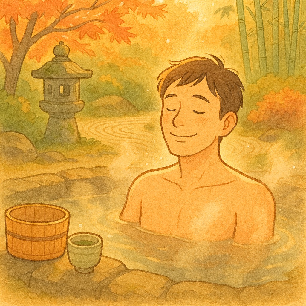 温もり・静けさ・回復。入浴の“整い”を一枚に